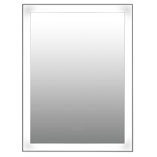 Greer 31-1/2" x 23-1/2" Rectangular Flat Aluminum Framed Bathroom Mirror