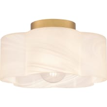 Lilly 14" Wide Flush Mount Drum Ceiling Fixture