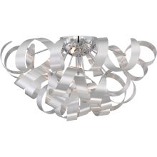 Ribbons 5 Light 22" Wide Flush Mount Ceiling Fixture