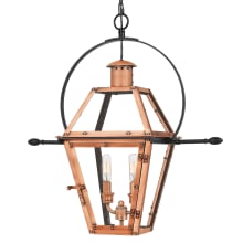 Rue De Royal 2 Light 21" Wide Outdoor Pendant