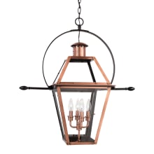 Rue De Royal 4 Light 14" Wide Taper Candle Pendant