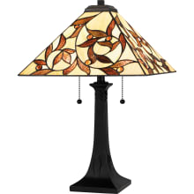 Zion 2 Light 25" Tall Buffet Table Lamp