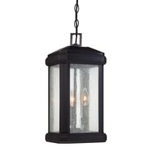 Trumbull 3 Light 9" Wide Taper Candle Mini Pendant