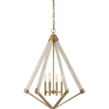 View Point 4 Light 24" Wide Chandelier