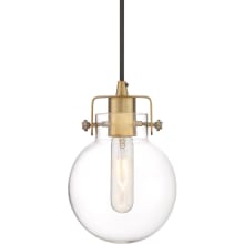 Sidwell Single Light 6" Wide Mini Pendant with a Glass Shade