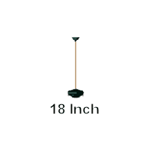 18" Ceiling Fan Downrod for 10 Ft ceilings