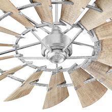 60" 15 Blade Indoor Ceiling Fan with Wall Control