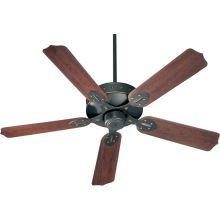 HUDSON 52" 5 Blade Hanging Indoor / Outdoor Ceiling Fan with Reversible Motor and Blades