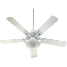 Estate 5 Blade 52" Sweep Indoor / Outdoor Ceiling Fan with Light Kit