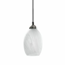 Glass 1 Light Mini Pendant