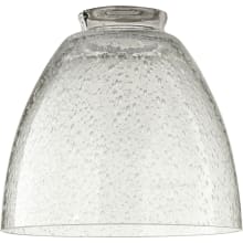5-1/2" Wide Dome Shaped Seedy Glass Shade with 2-1/4" Adapter