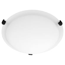 Satin 2 Light 12" Wide Flush Mount Bowl Ceiling Fixture