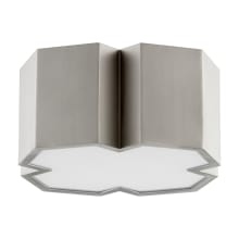 2 Light 14" Wide Flush Mount Ceiling Fixture