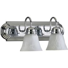 Two Light 18" Wide Bathroom Fixture from the Powell Collection