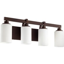 Lancaster 4 Light 27-1/2" Wide Bathroom Vanity Light