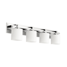 4 Light 33" Wide Bathroom Vanity Light