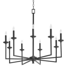 Eldorado 9 Light 32" Wide Taper Candle Style Chandelier