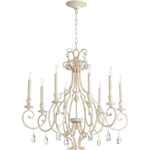 Ansley 8 Light 29" Wide Taper Candle Chandelier
