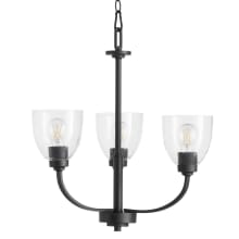 Reyes 3 Light 22" Wide Chandelier