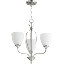 Jardin 3 Light 20" Wide Chandelier