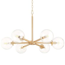 Rovi 6 Light 30" Wide Chandelier