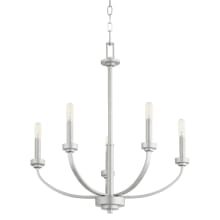 Reyes 5 Light 26" Wide Candle Style Chandelier