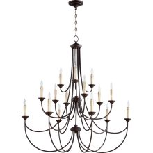 Brooks 15 Light 3 Tier Candle Style Chandelier