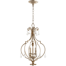 Ansley 3 Light 14" Wide Taper Candle Chandelier