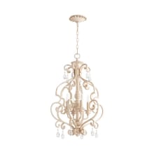 San Miguel 18-1/2" Wide Single Tier Candle Style Chandelier