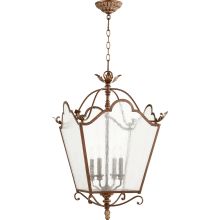 Salento 19" Wide 4 Light Pendant with Glass Shade