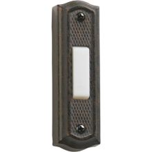 3.5" x 1" Zinc Door Chime Button