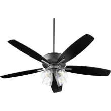 Breeze 52" 5 Blade Indoor Ceiling Fan with Light Kit