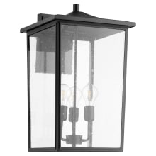 Riverside 3 Light 22" Tall Outdoor Wall Sconce