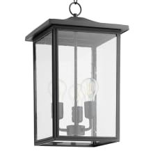 Riverside 3 Light 11" Wide Outdoor Pendant