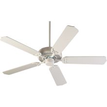 Capri I 52" 5 Blade Hanging Indoor Ceiling Fan with Reversible Motor, and Blades