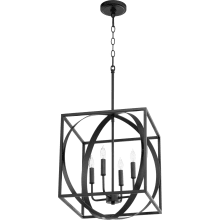 4 Light 16" Wide Pendant