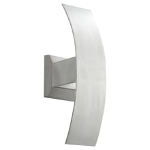 Curvo 16" Tall LED Outdoor Wall Sconce
