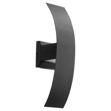 Curvo 19" Tall LED Outdoor Wall Sconce