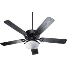 Estate Patio 52" 5 Blade Indoor / Outdoor Ceiling Fan - Blades and 2 Bulb Light Kit Included