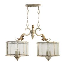6 Light Down Lighting Island / Billiards Fixture from the Florence Collection