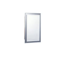 Mirror On Mirror 16" x 26" Single Door Medicine Cabinet