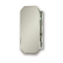 Metro Octagon 15" x 31-1/4" Single Door Medicine Cabinet