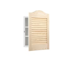 Louver Door 16" x 24" Single Door Medicine Cabinet