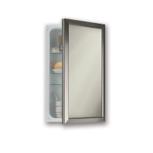 Hampton 15-3/4" x 25-1/16" Single Door Medicine Cabinet
