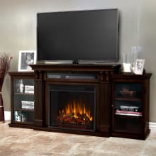 Calie 4,780 BTU / 1,500W 67 Inch Wide Media Console Electric Fireplace with Remote Control