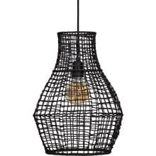 Akami 14" Wide LED Cage Pendant