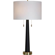 Dane 2 Light 35" Tall LED Buffet Table Lamp
