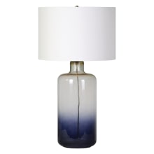 Nightfall Single Light 28" Tall Vase Table Lamp