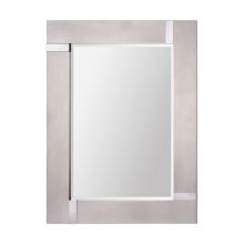 Capiz 40" X 30" Rectangular Portrait Styled Modern Bathroom Wall Mirror