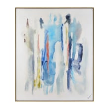 Morova 60" x 50" Framed Abstract Painting